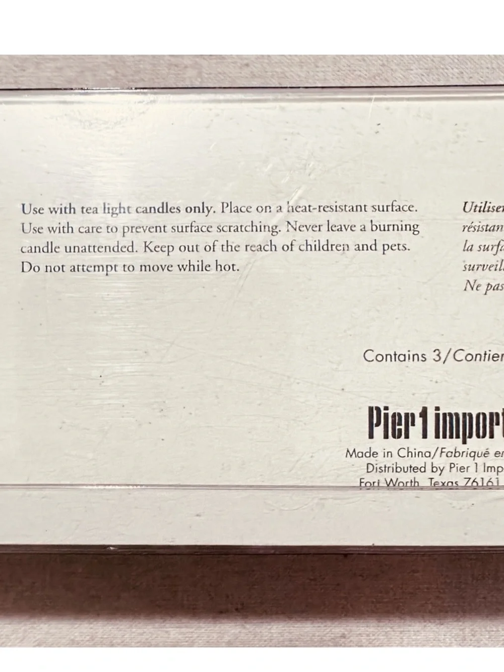 Pier One | Decor | tea light holders